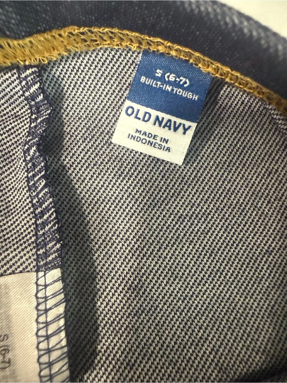 Old Navy Girls French-Terry Leggings - Navy Heather